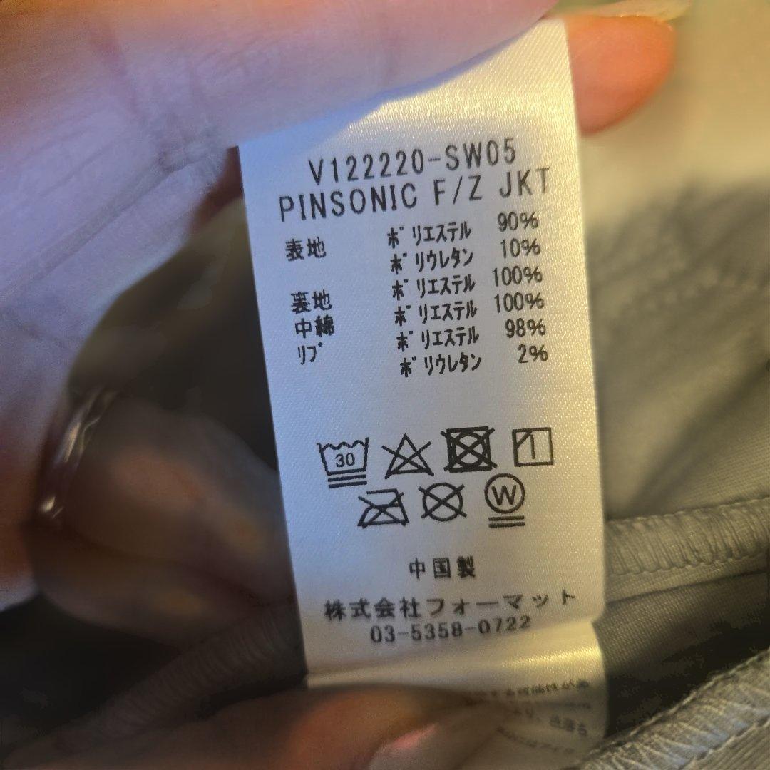 V12 レディースジャケット ブラック キルティング