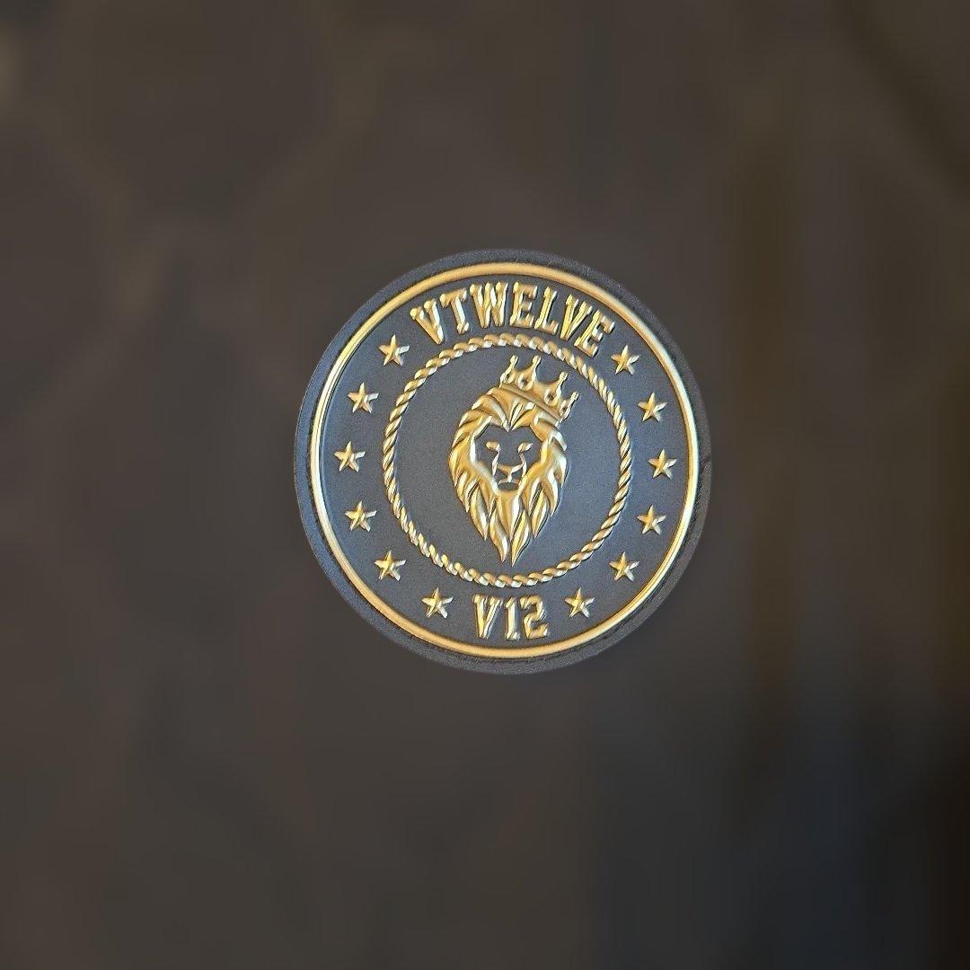 V12 レディースジャケット ブラック キルティング