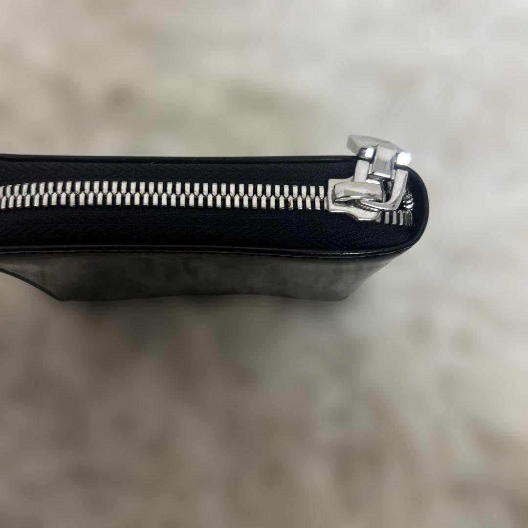 美品　DIESEL ディーゼル 小銭入れ付きラウンドファスナー２つ折り財布