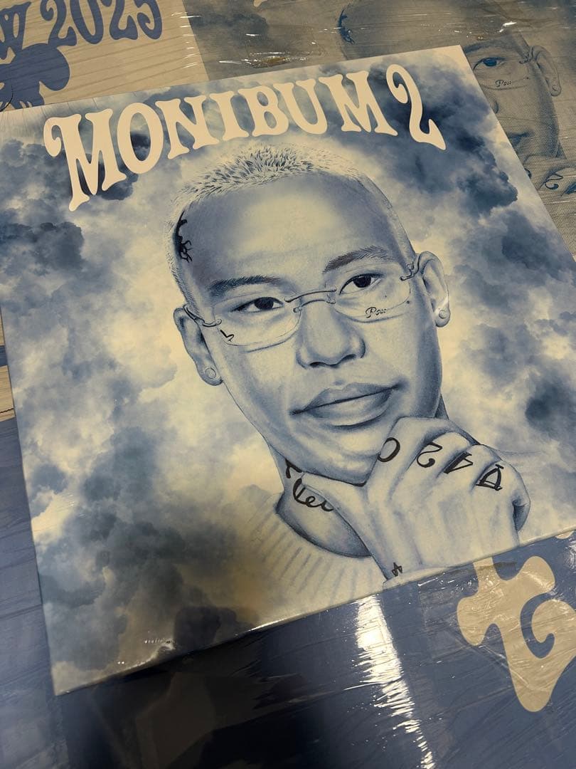 Monyhorse レコード LP モニバム2 日本語ラップ ケース付き