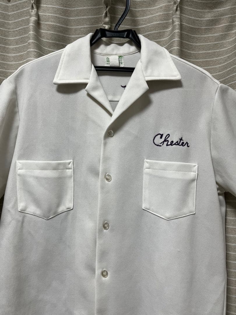 60s ボウリングシャツ　ウール　ヴィンテージ