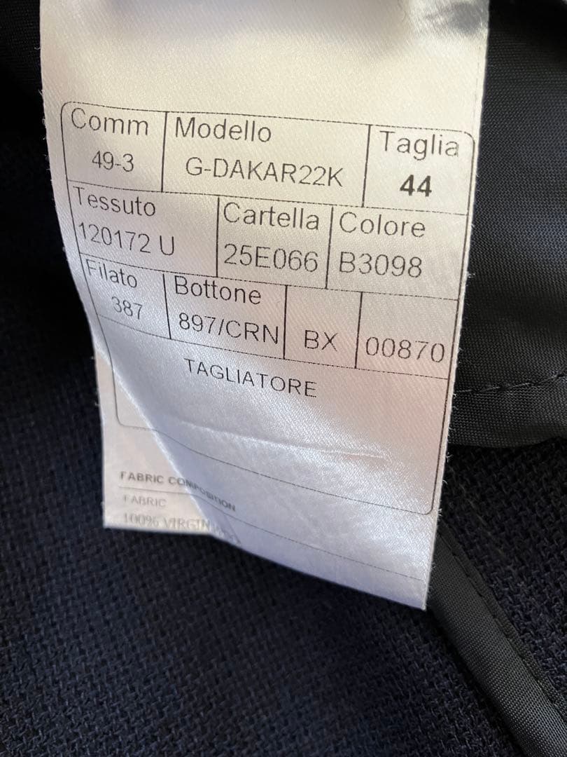 タリアトーレ G-DAKAR ホップサック ジャケット 44 ネイビー