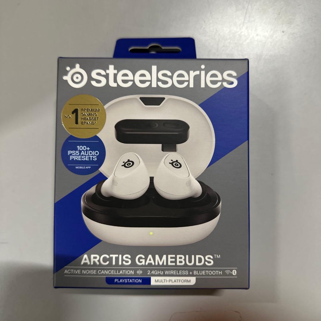 新品 未使用STEELSERIES Arctis GameBuds White