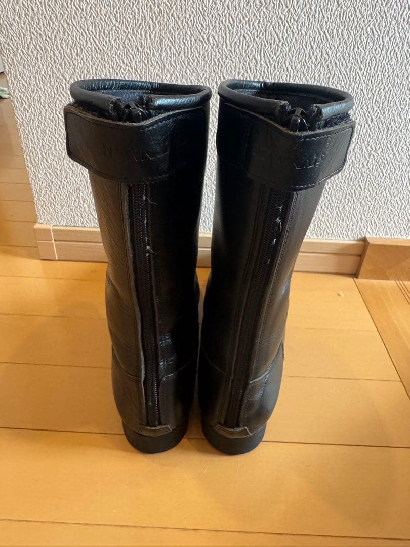 NANKAI バイク用 ツアラーブーツ 特攻ブーツ　ブラック NTB-24