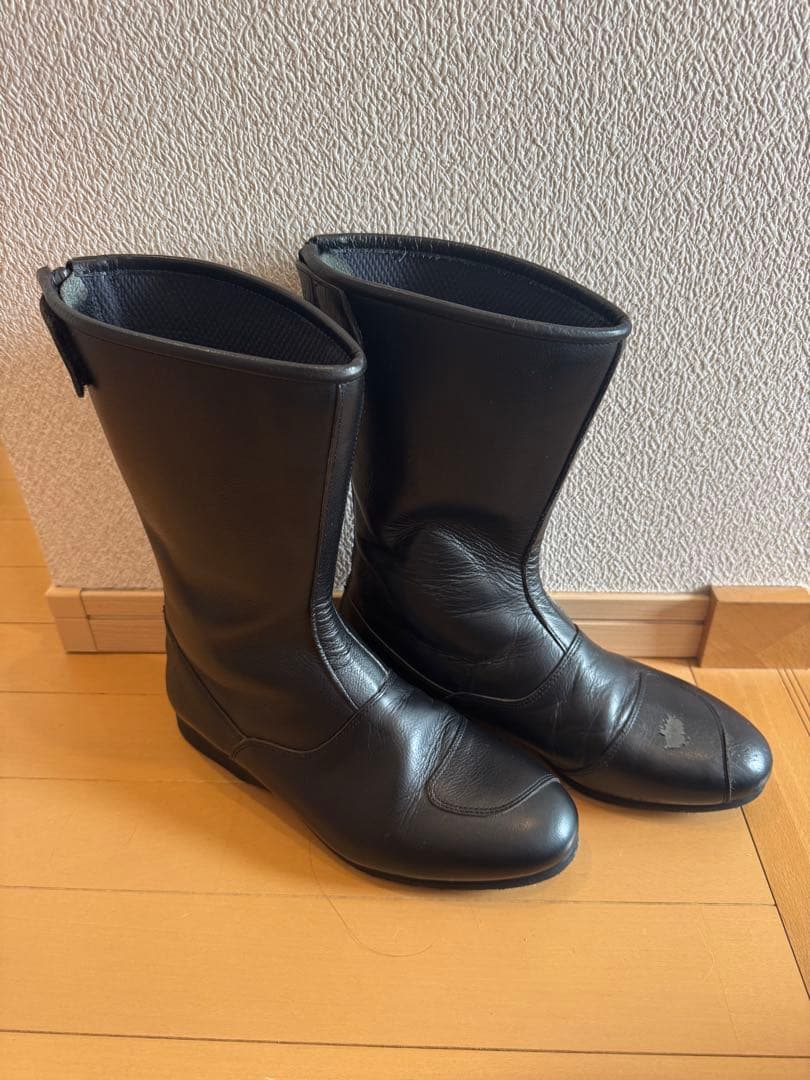 NANKAI バイク用 ツアラーブーツ 特攻ブーツ　ブラック NTB-24