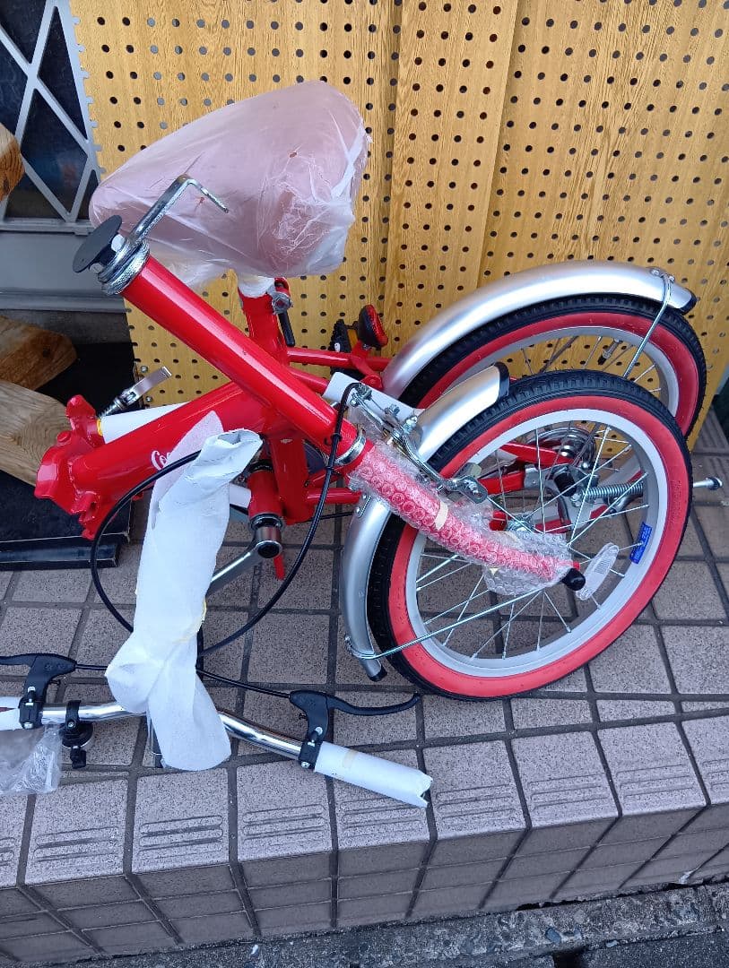 Coca-Cola 折りたたみ自転車 16インチ