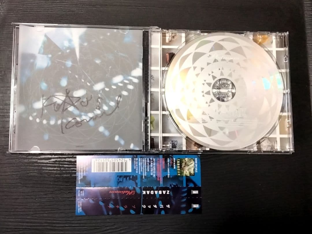 激レア！ZABADAK 直筆サイン入りCD Platinum ひと