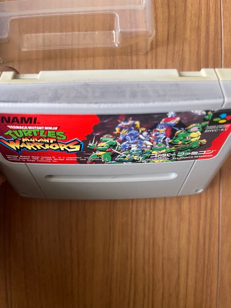 スーパーファミコン　忍者タートルズ　2タイトルセット