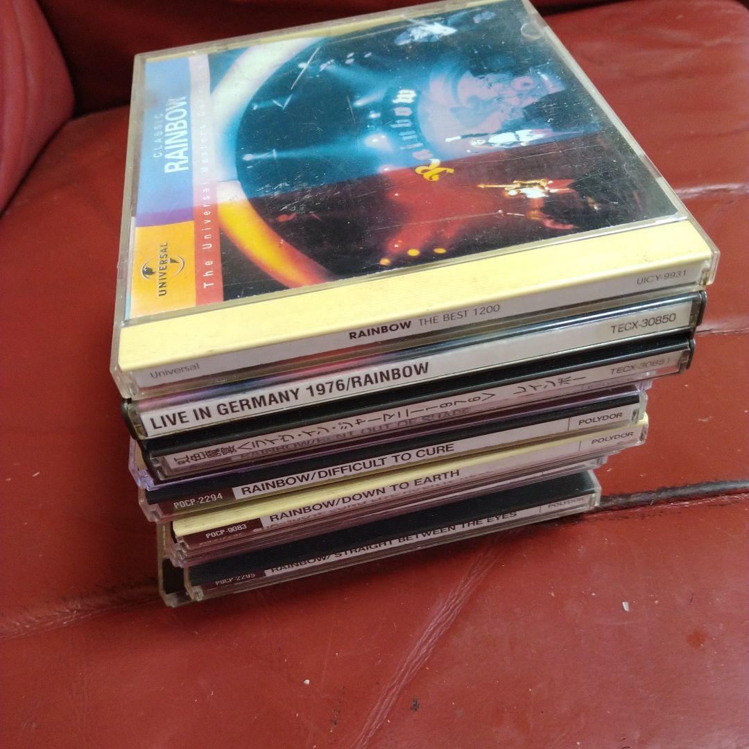 レインボー CD 10枚セット リッチー・ブラックモア ケース破損、傷、変色あり