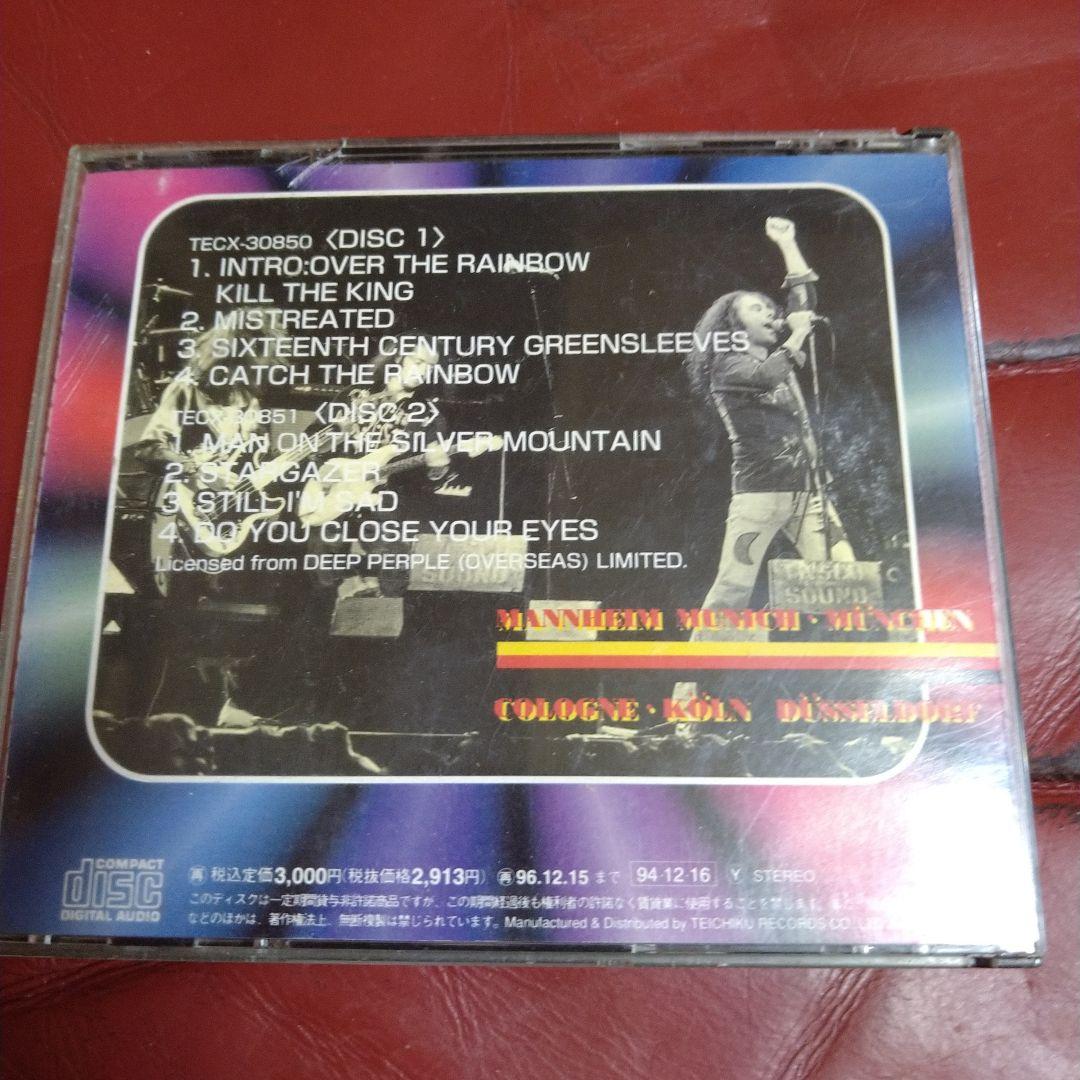 レインボー CD 10枚セット リッチー・ブラックモア ケース破損、傷、変色あり