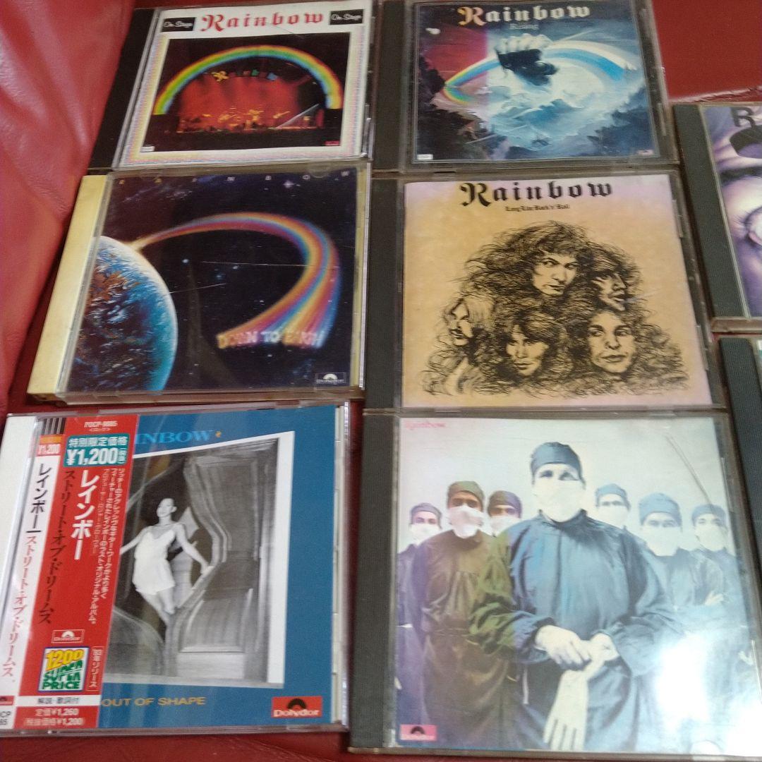 レインボー CD 10枚セット リッチー・ブラックモア ケース破損、傷、変色あり
