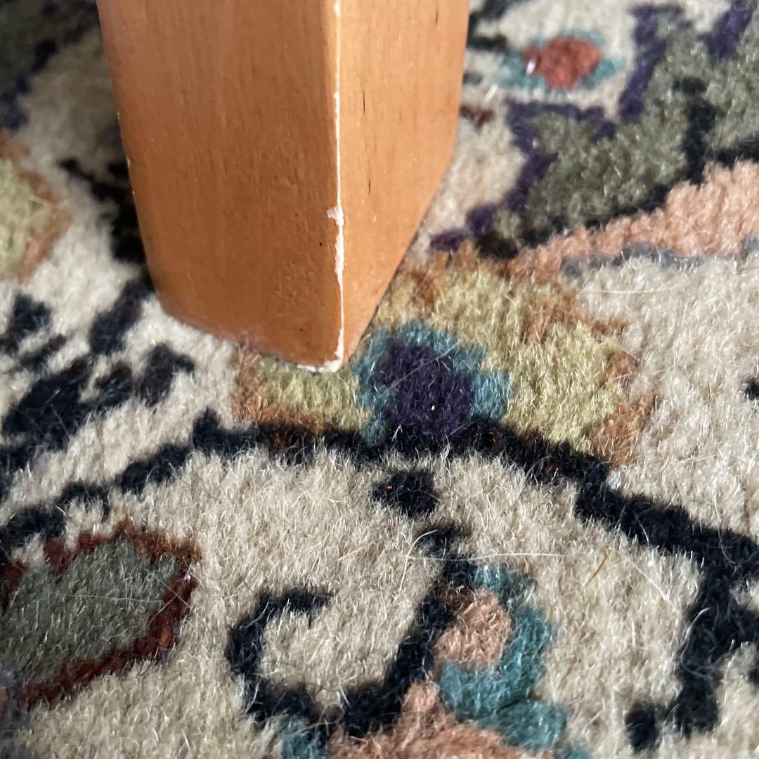 ピエールジャンヌレ　リプロダクト　木製アームチェア ラタン編み　天然木