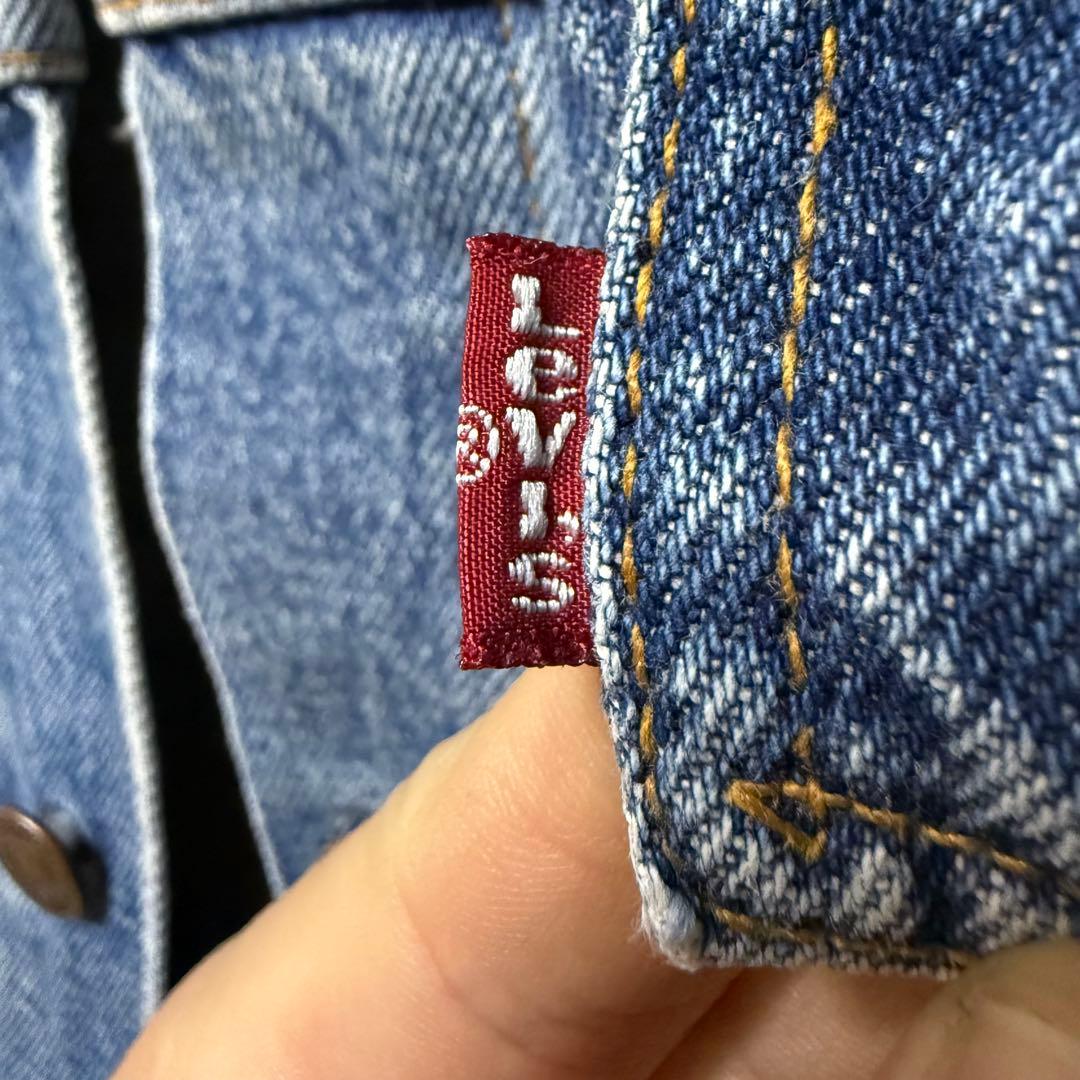 希少USA製】90s Levi's 70507 デニムジャケット XL