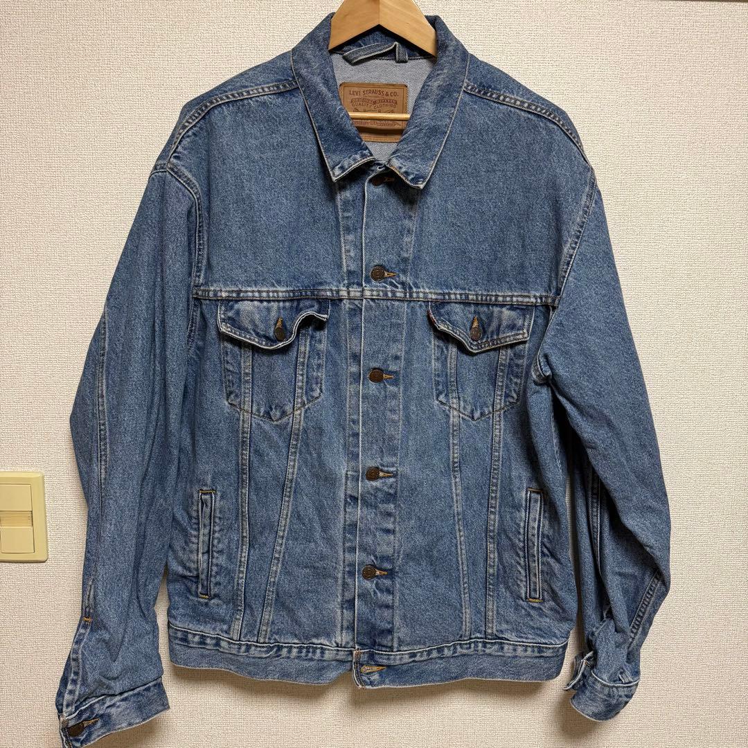 希少USA製】90s Levi's 70507 デニムジャケット XL