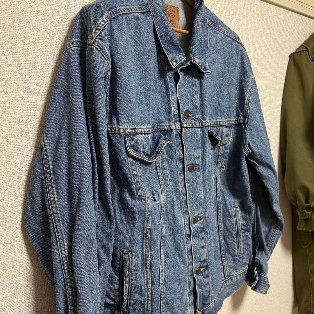 希少USA製】90s Levi's 70507 デニムジャケット XL