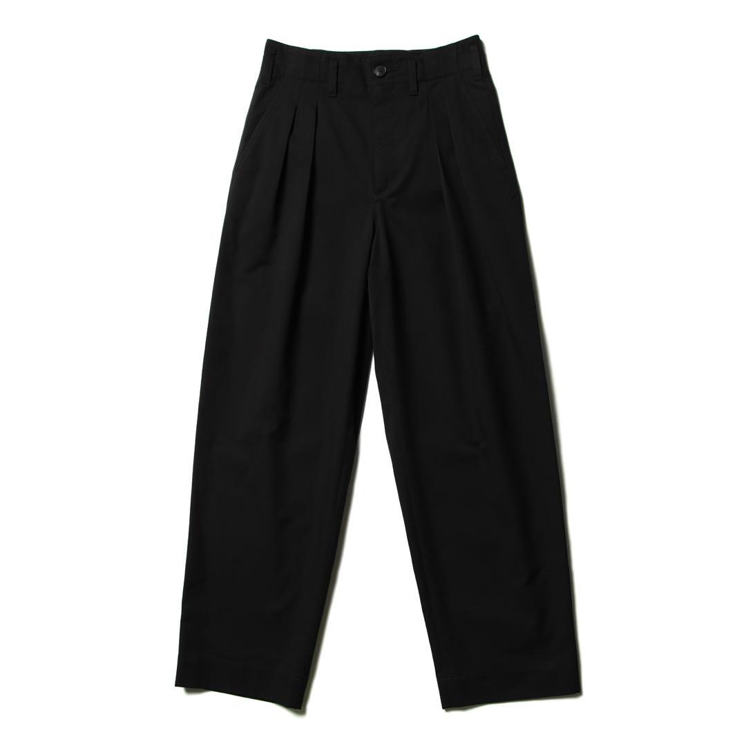 パンツ SUPER FINE WOOL COTTON TWILL SLACKS