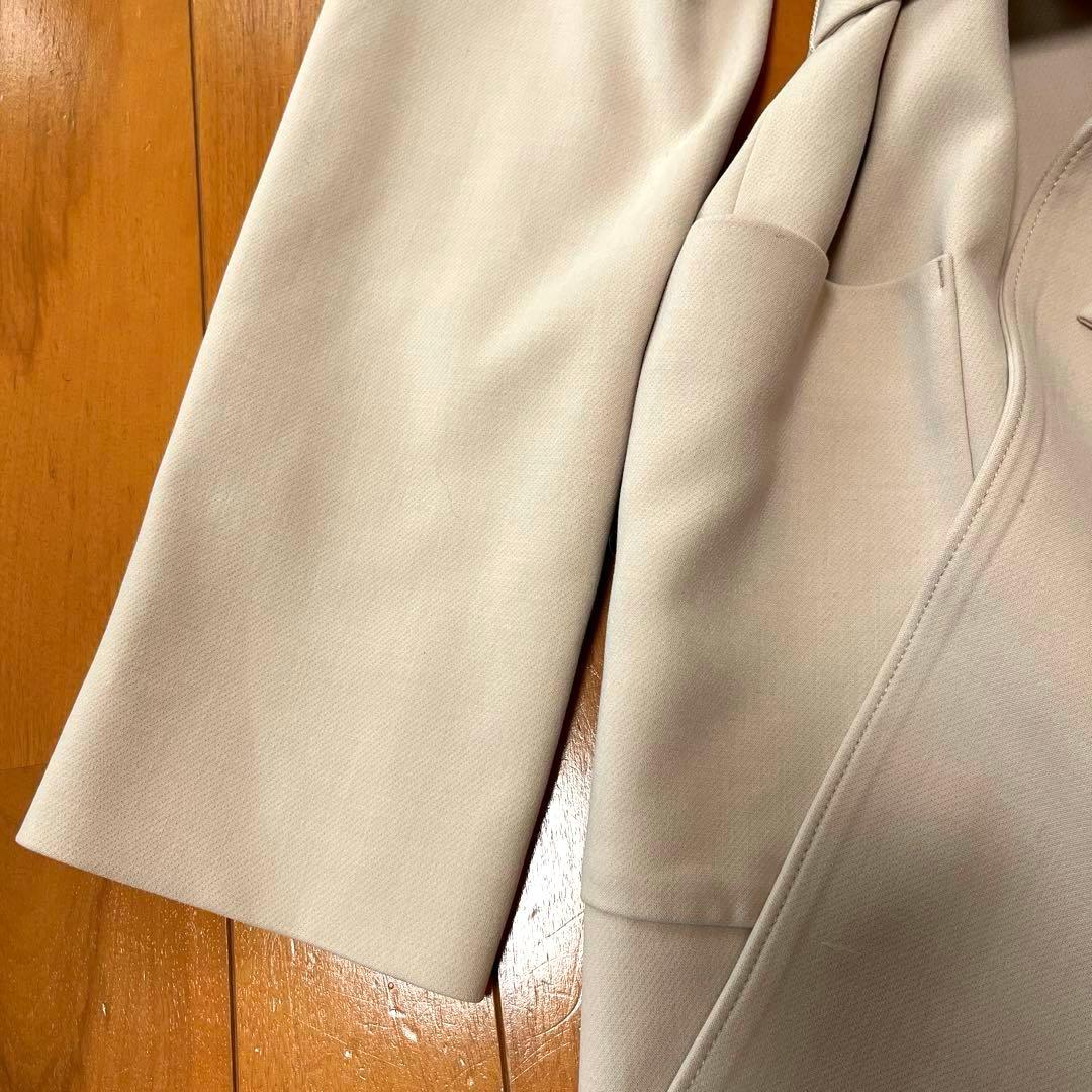 美品♡ANAYIダブルクロス フード コート リボン ベルト ロング ガウン