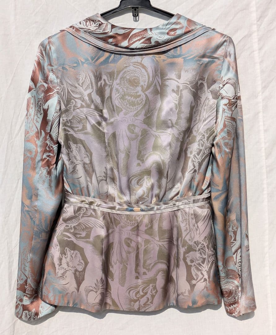 Giorgio Armani シルクジャケット　シックな色合い　国内直営店購入