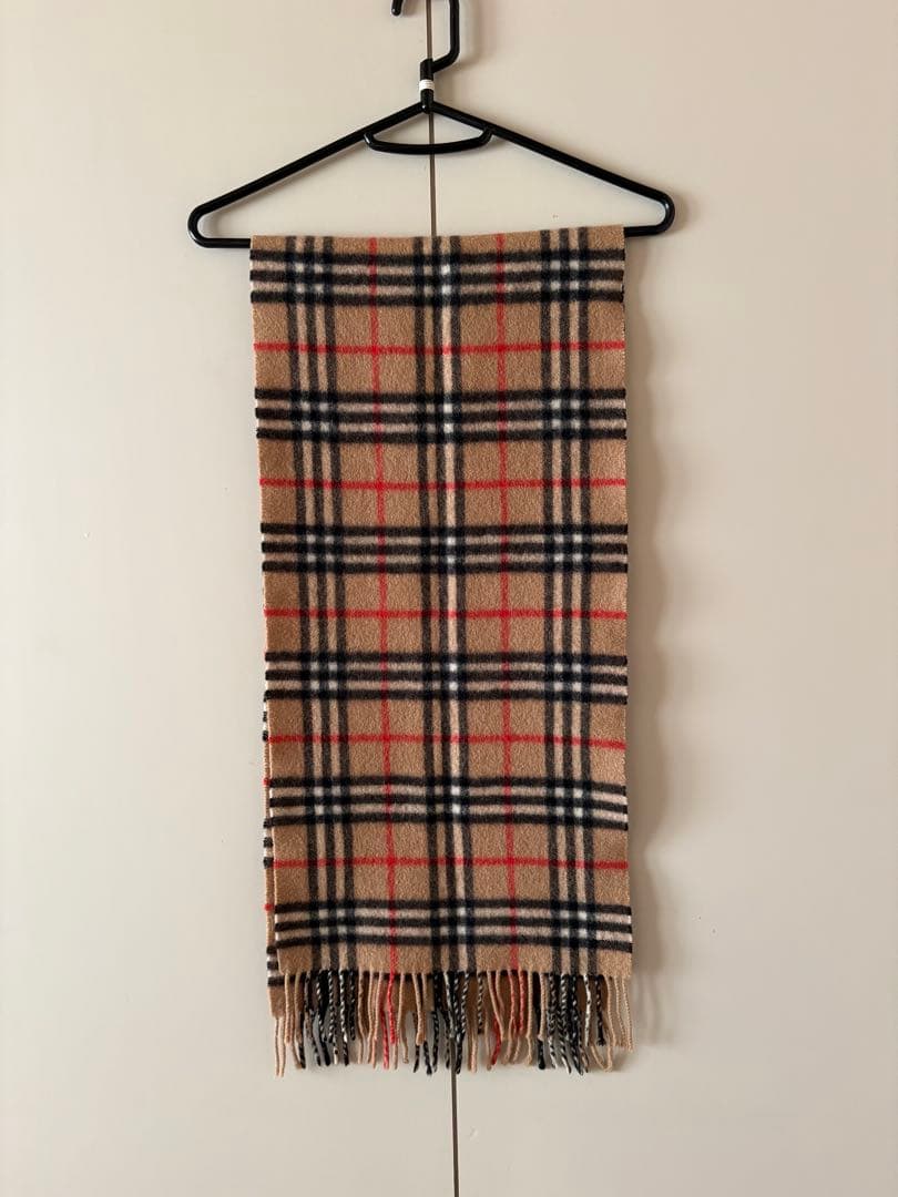 BURBERRY カシミアマフラー 英国製
