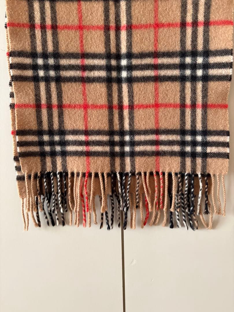 BURBERRY カシミアマフラー 英国製
