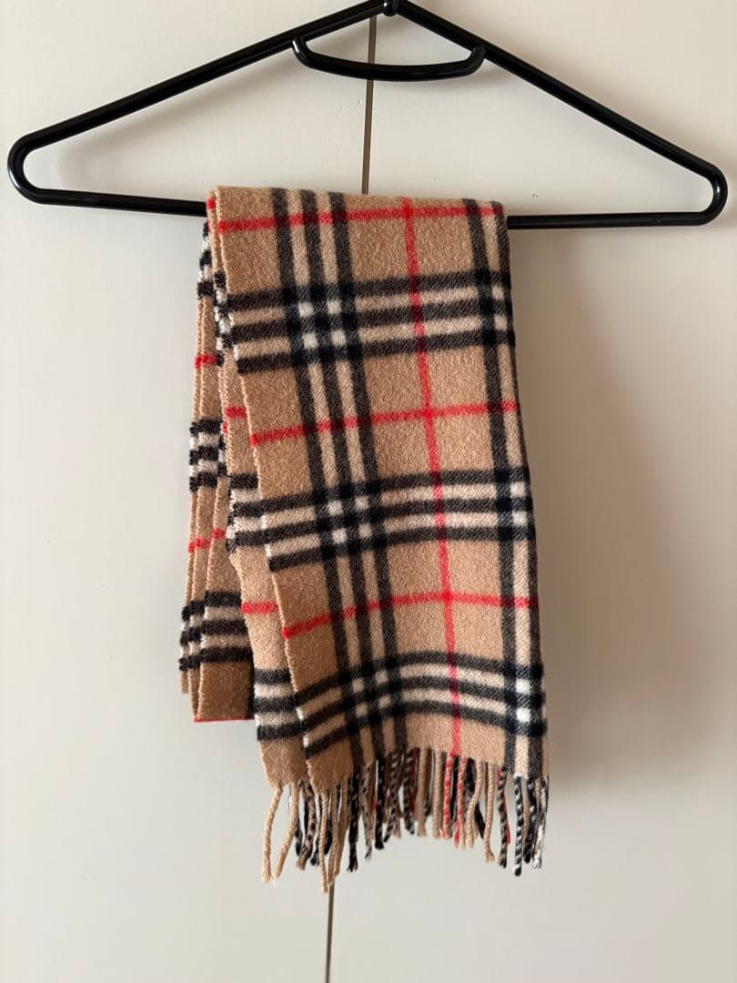 BURBERRY カシミアマフラー 英国製