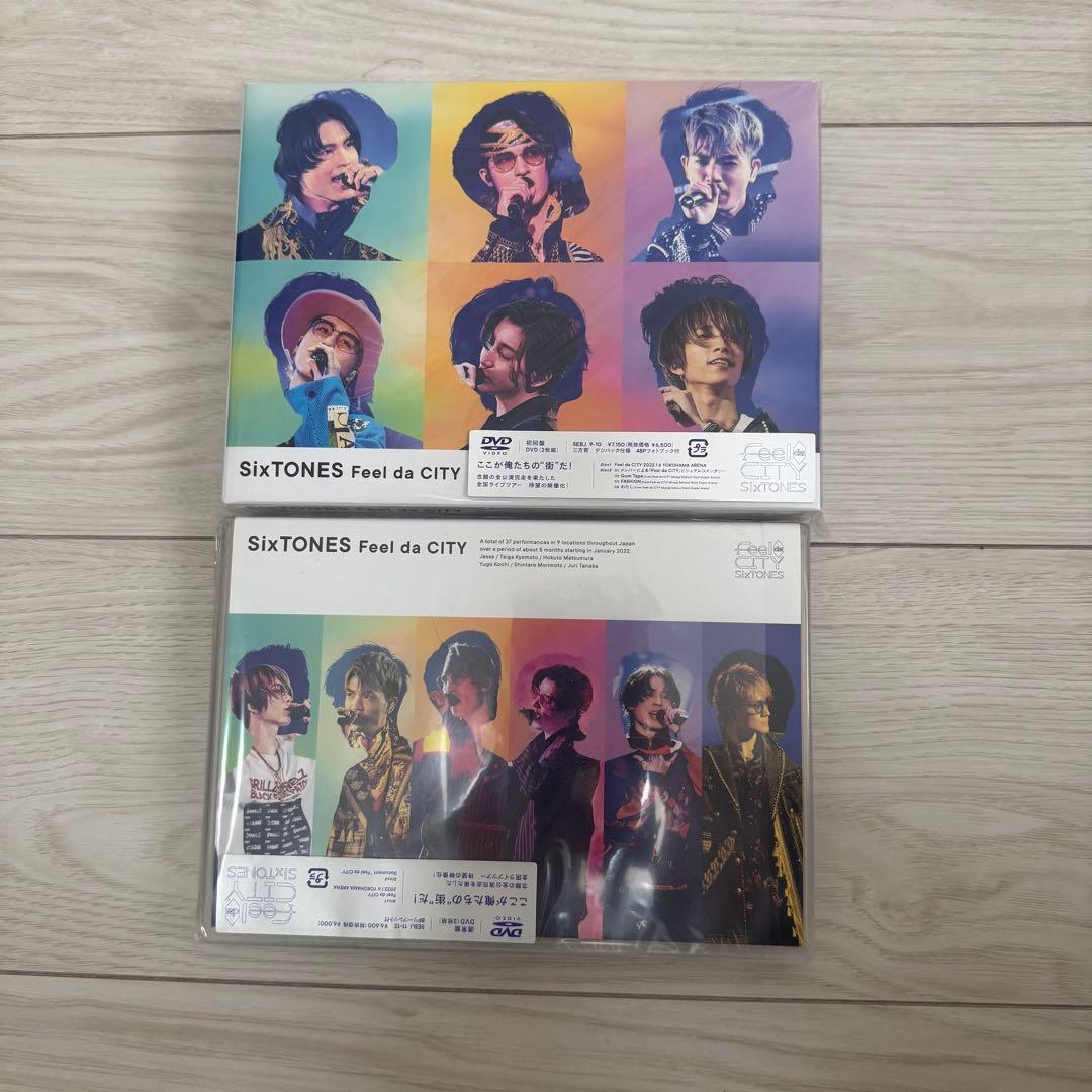 【特典付き】DVD SixTONES Feel da CITY 2点セット