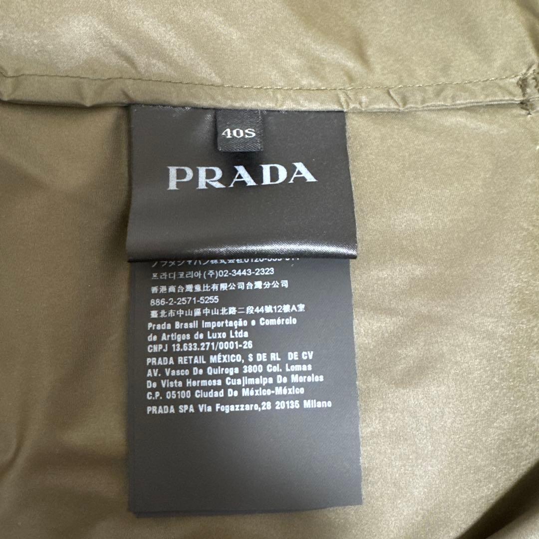 Chloe　プラダ　オリーブ色 フード付きロングコート