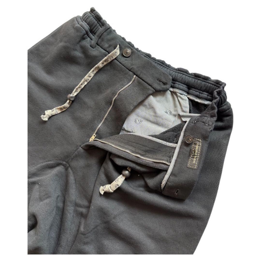 【極美品】ガブリエレ パジーニ サルエル パンツ ブラック 48 イタリア製