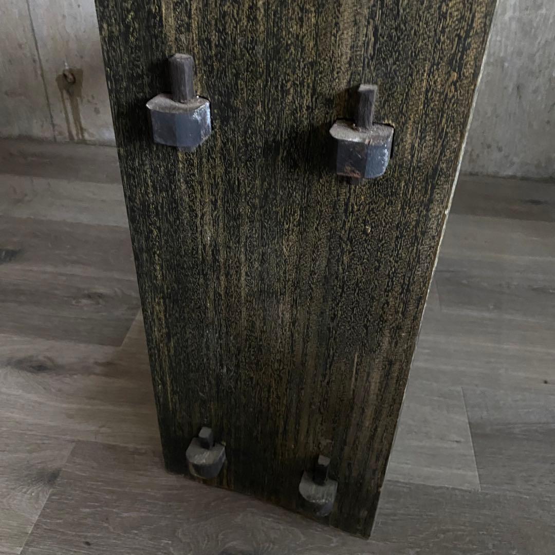 楔の本棚　くさび　書棚　無垢材　オープンシェルフ　オープンラック　ヴィンテージ