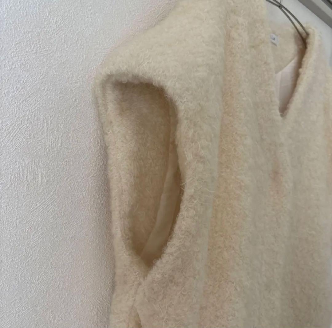 eLLa selectshop ボアシャギーニットジレ　ベスト