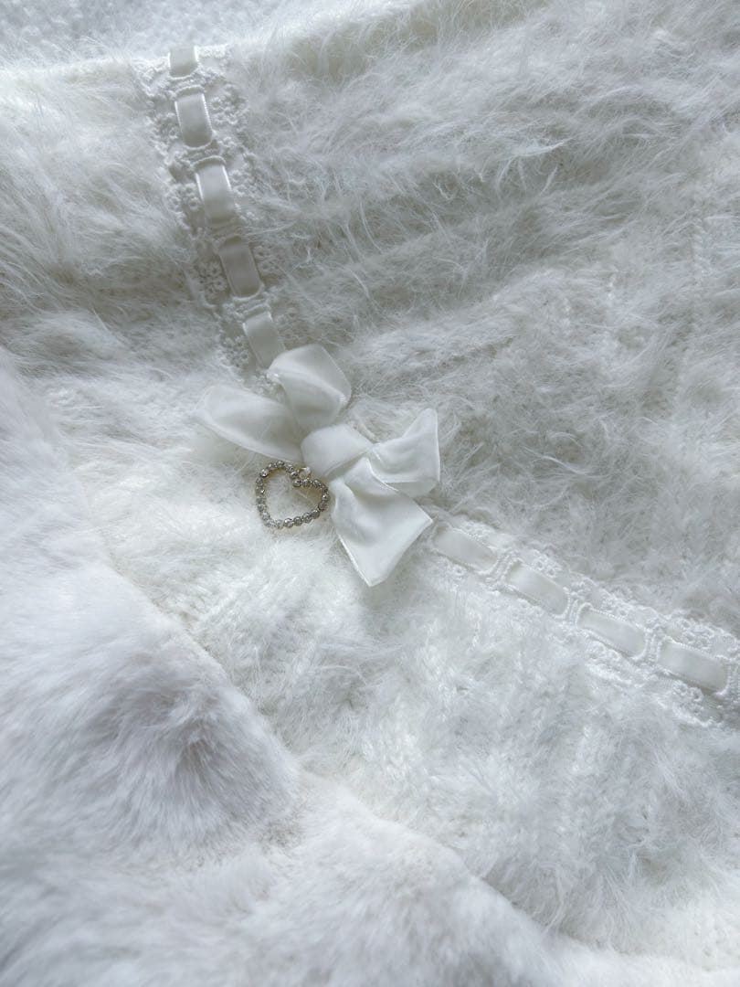 LIZLISAフード付きリボンポンチョ