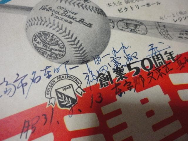 甲子園大会（朝日新聞社）　第38回全国高校野球選手権大会（昭和31年）　選手名鑑