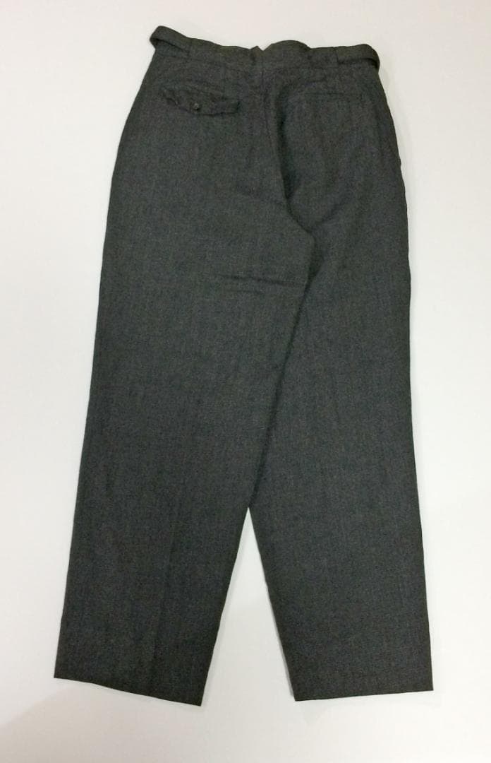 80s コムデギャルソンオム 2タック ウールスラックス M アーカイブ