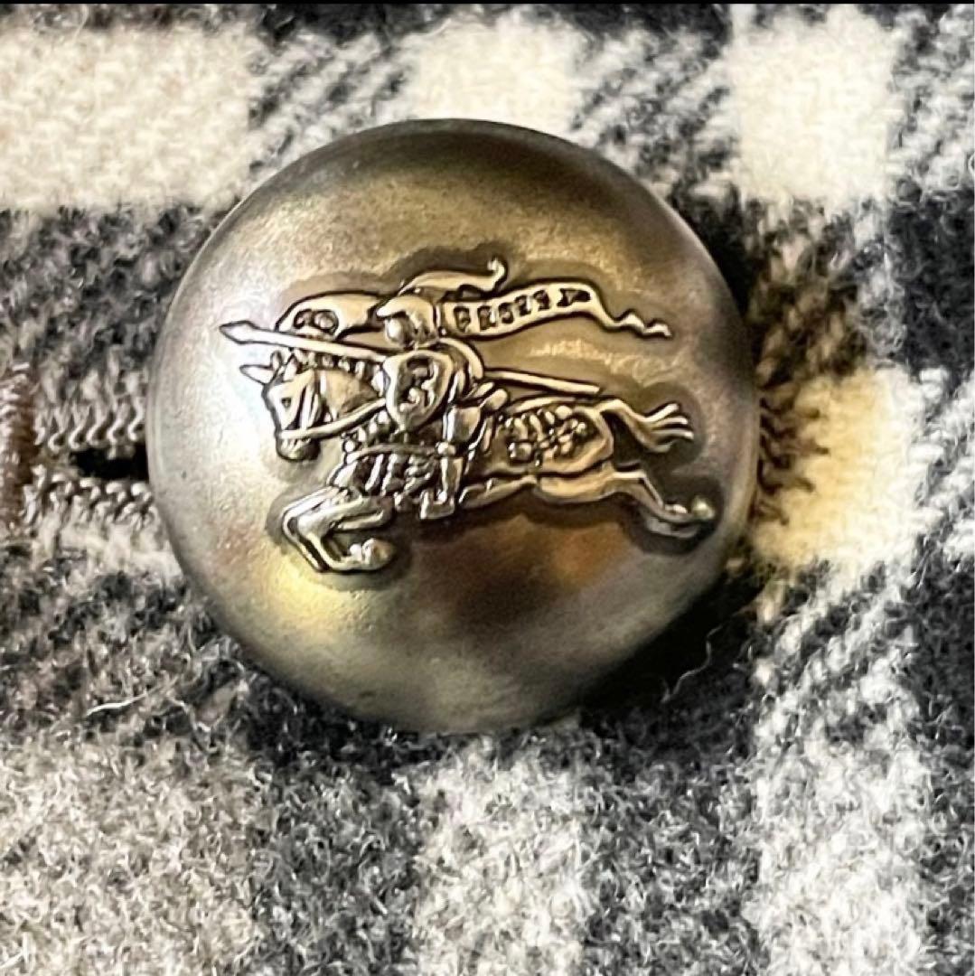 希少✨BURBERRY バーバリー　カシミヤ ノバチェック　コート　11 L