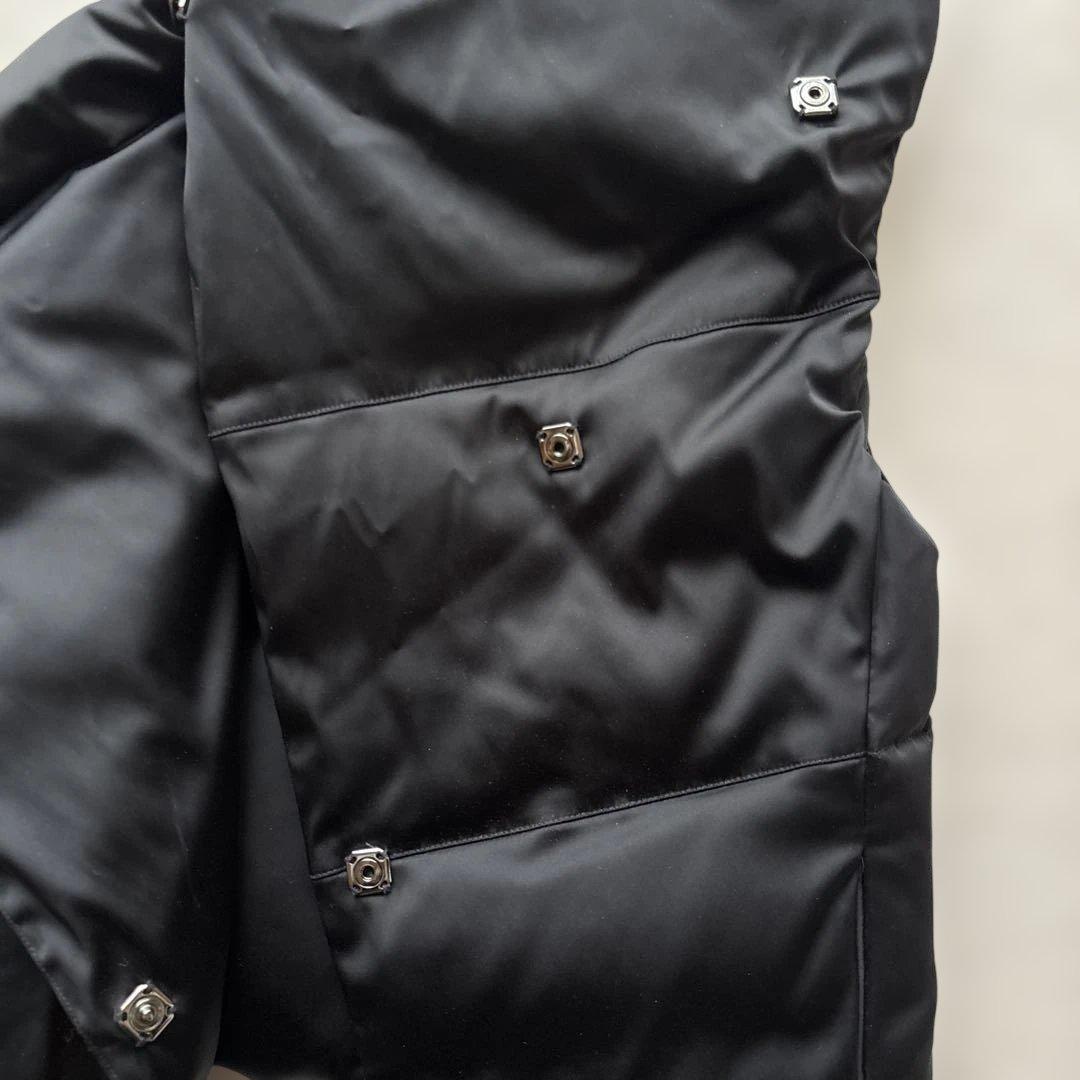 RITSUKO SHIRAHAMA 黒 ダウンベスト　サイズ1 美品