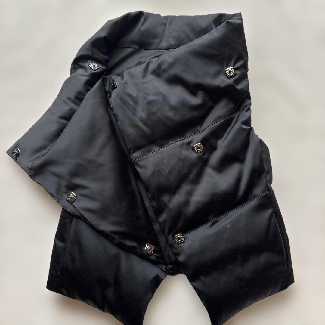 RITSUKO SHIRAHAMA 黒 ダウンベスト　サイズ1 美品