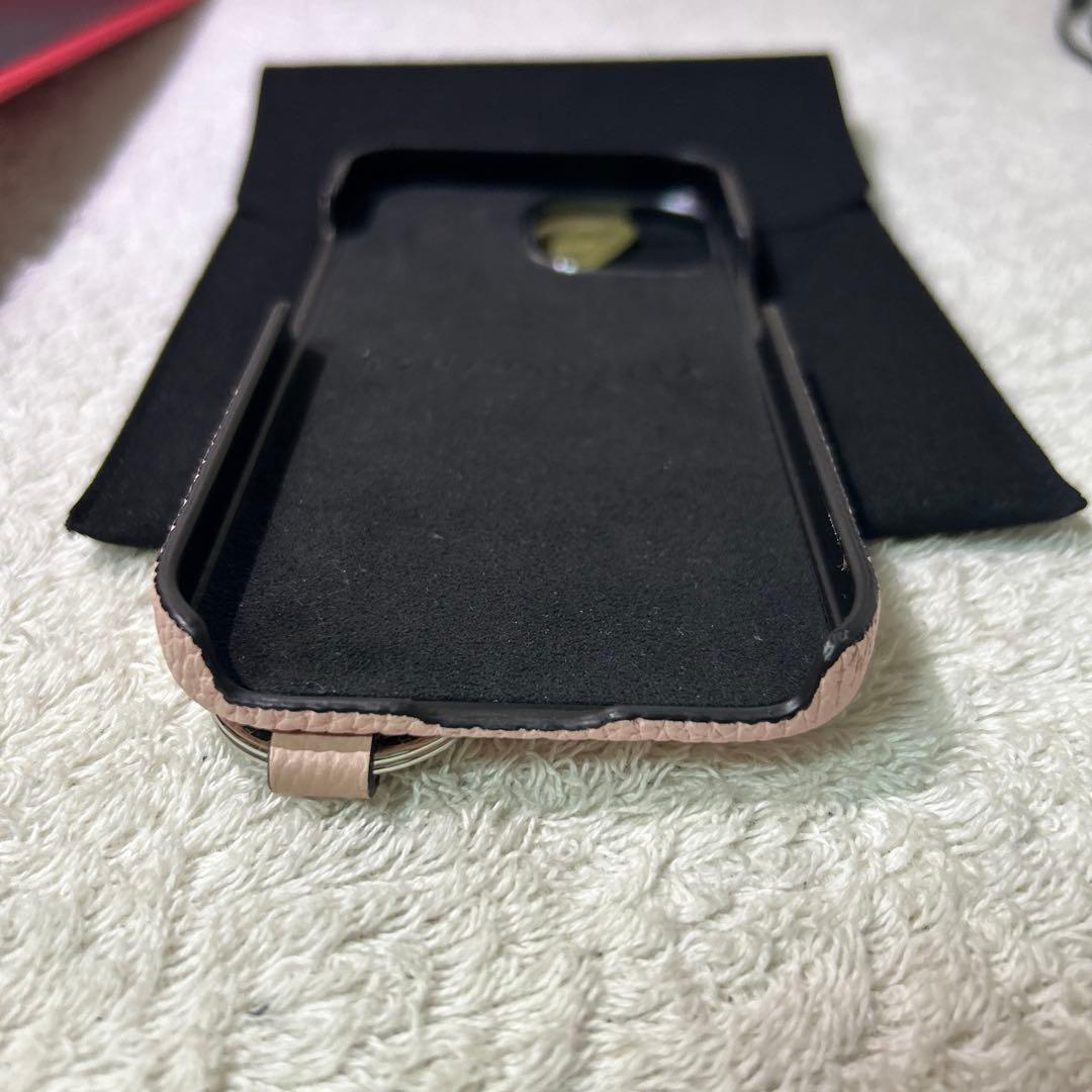 極美品　BONAVENTURA ボナペンチュラ　iPhone14 ケース　ピンク