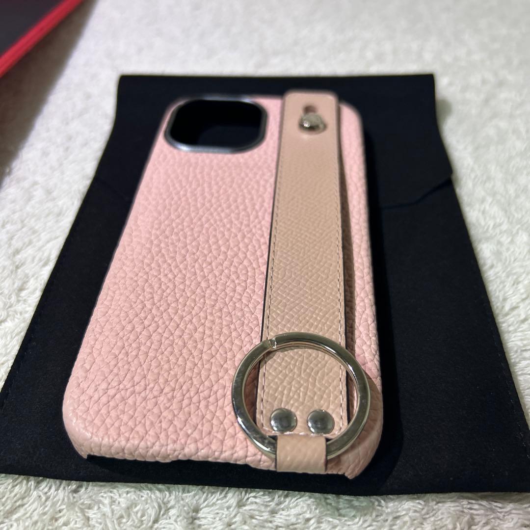 極美品　BONAVENTURA ボナペンチュラ　iPhone14 ケース　ピンク