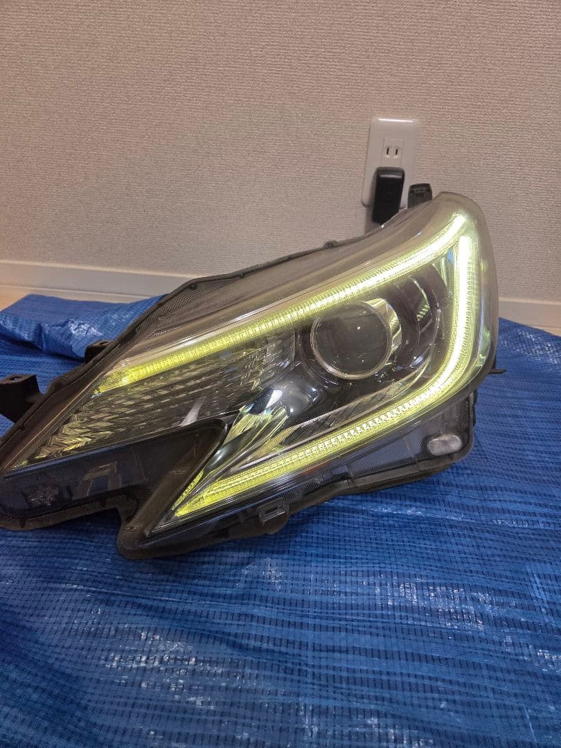 変換カプラーセット マークX 中期 純正 ヘッドライト 左右セット GRX130