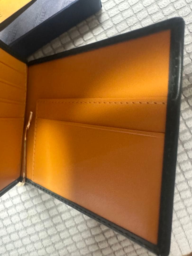 ETTINGER グリーン マネークリップ