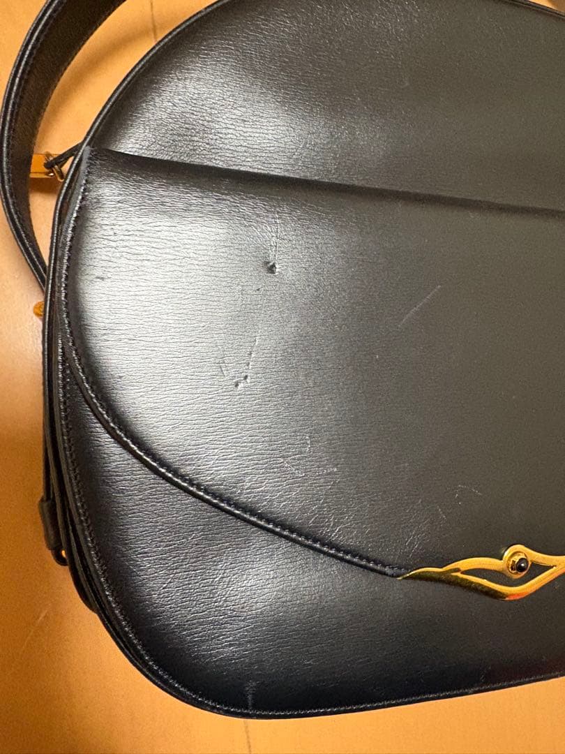 カルティエ サファイアライン ショルダーバッグ ネイビー