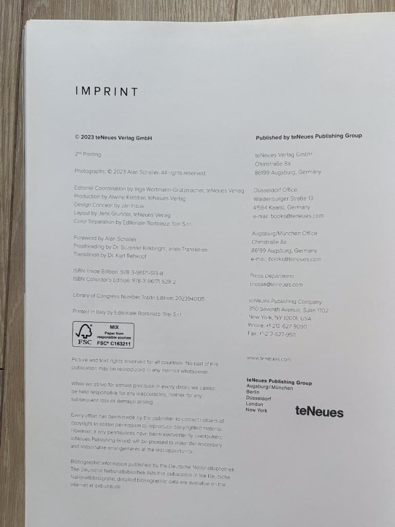 Alan Schaller Metropolis 写真集