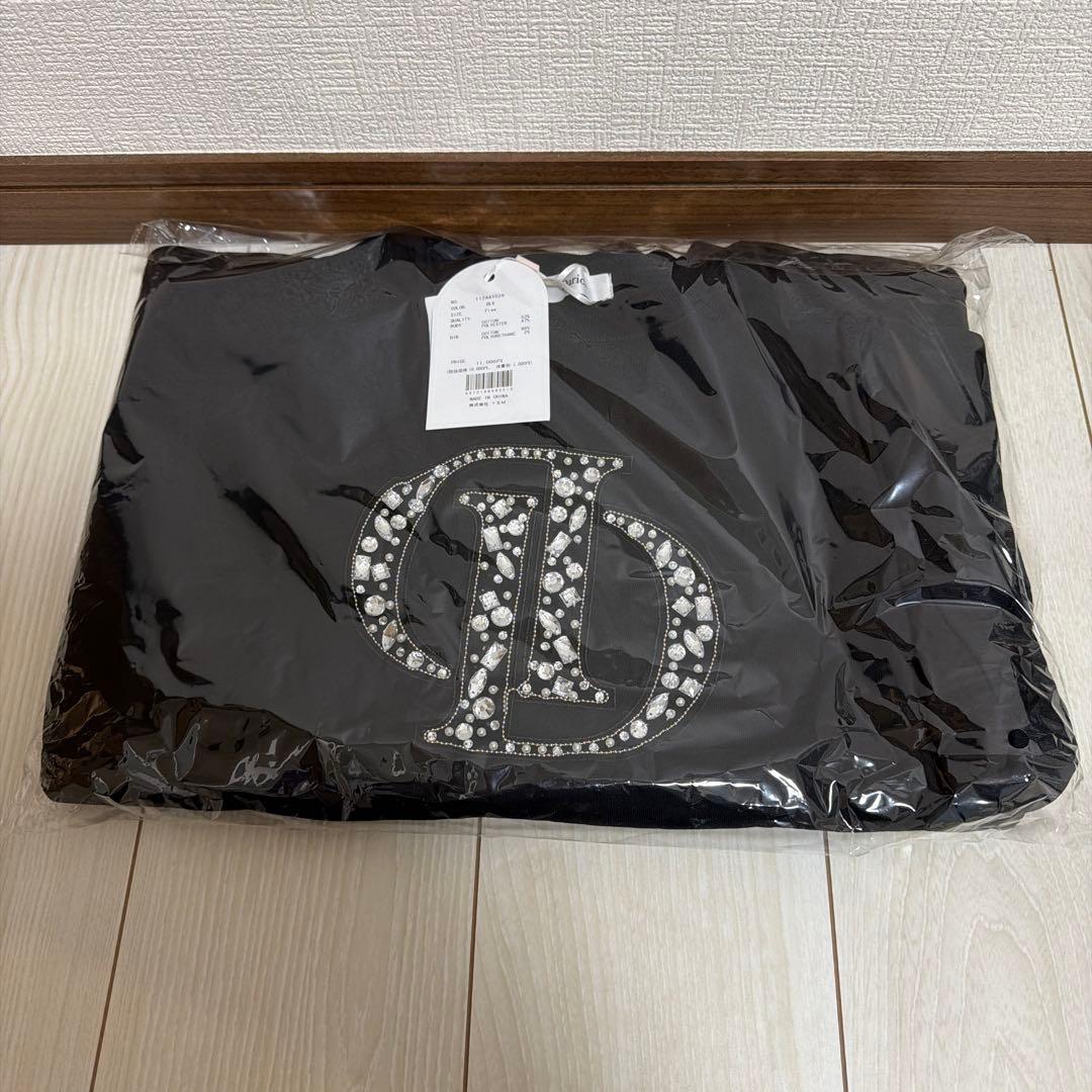 Darichダーリッチ DDビジュープルオーバー ブラック　フリーサイズ