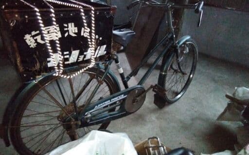 レトロ　ブリジストン　実用自転車　レストアベース
