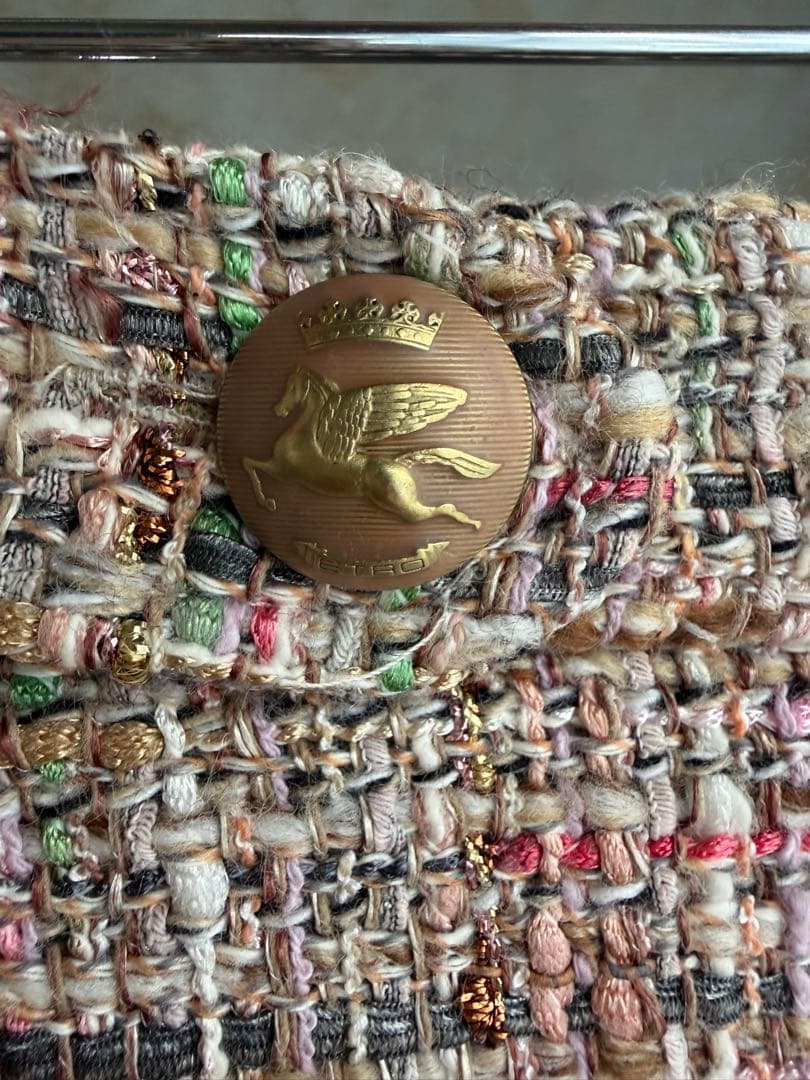 ETRO テーラードツイードセットアップ マルチカラー