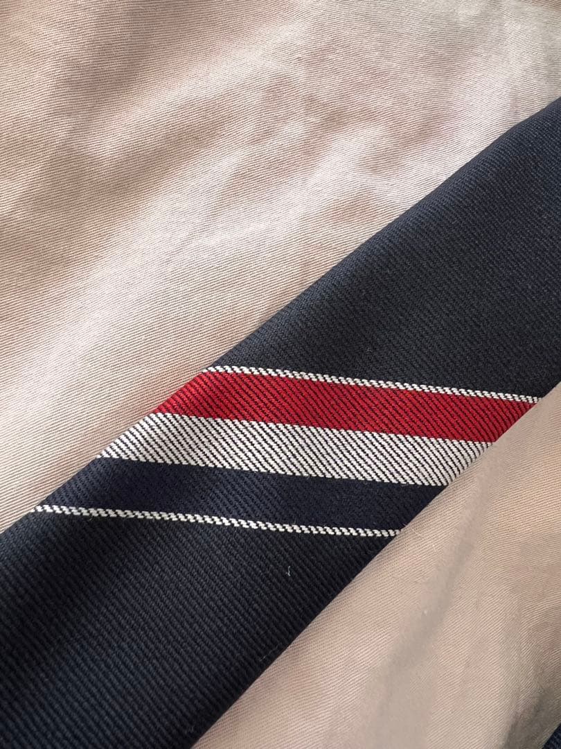 美品 THOM BROWNE トム・ブラウン 定番 ネクタイ　黒　ストライプ