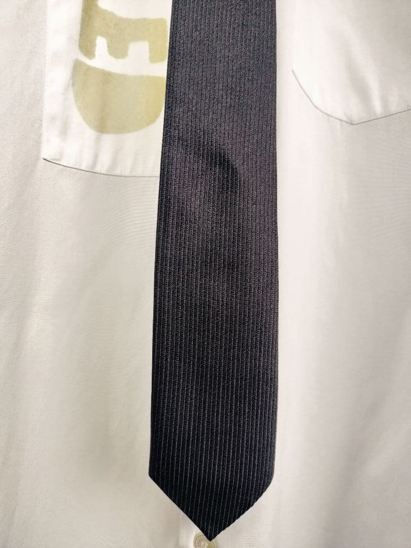 小物 HELMUT LANG shadow striped narrow tie