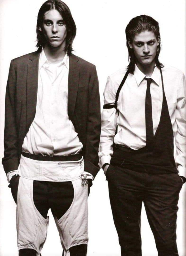 小物 HELMUT LANG shadow striped narrow tie