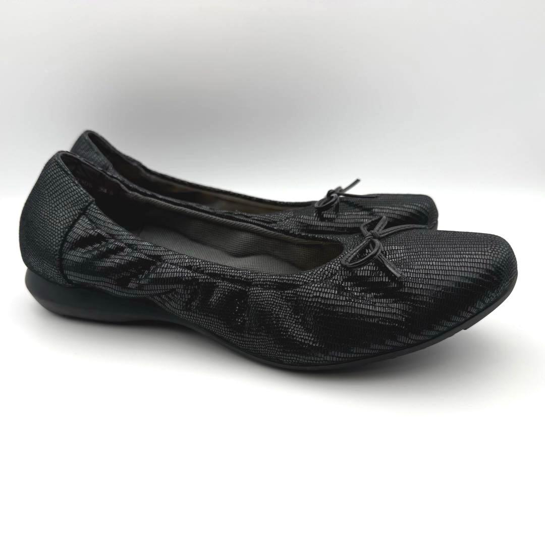 卑弥呼 HIMIKO ふかふかスニーカーパンプス 黒 24.5