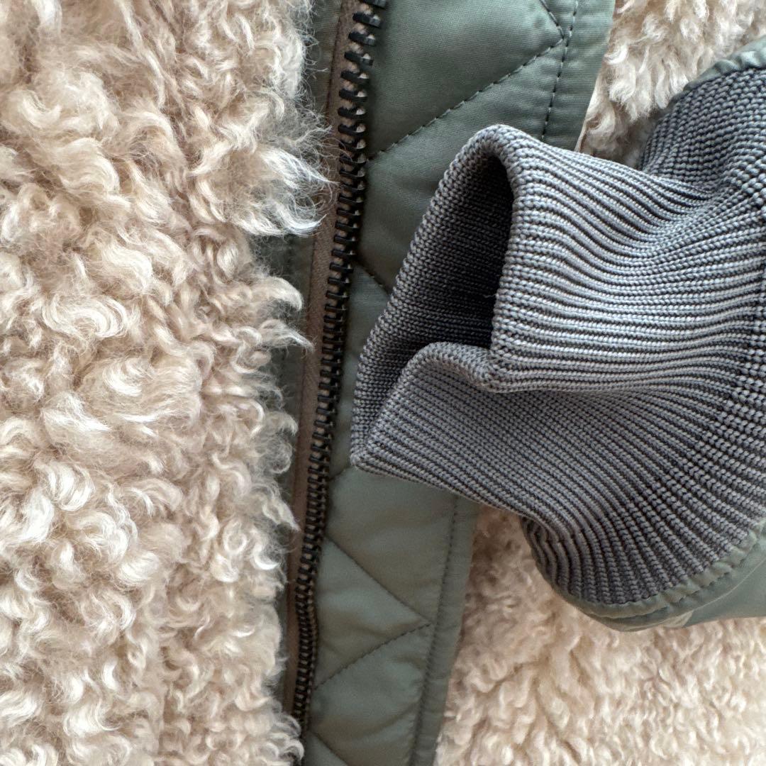 HYKE ジャケットサイズ2 Mもこもこブルゾン